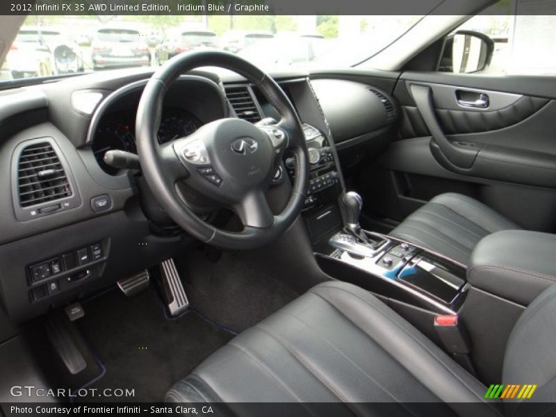 Iridium Blue / Graphite 2012 Infiniti FX 35 AWD Limited Edition