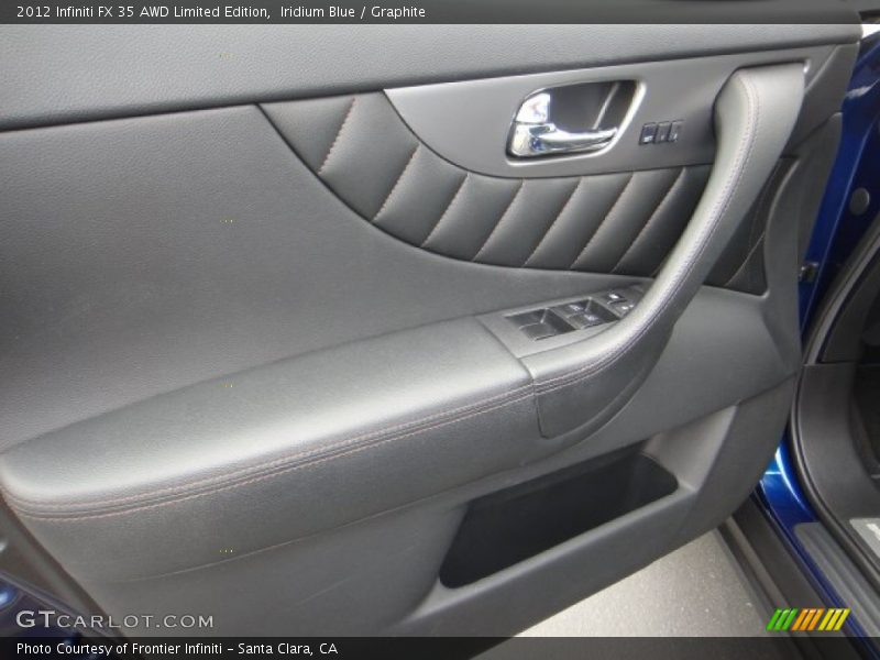Iridium Blue / Graphite 2012 Infiniti FX 35 AWD Limited Edition