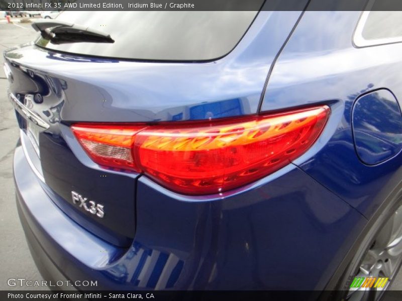 Iridium Blue / Graphite 2012 Infiniti FX 35 AWD Limited Edition
