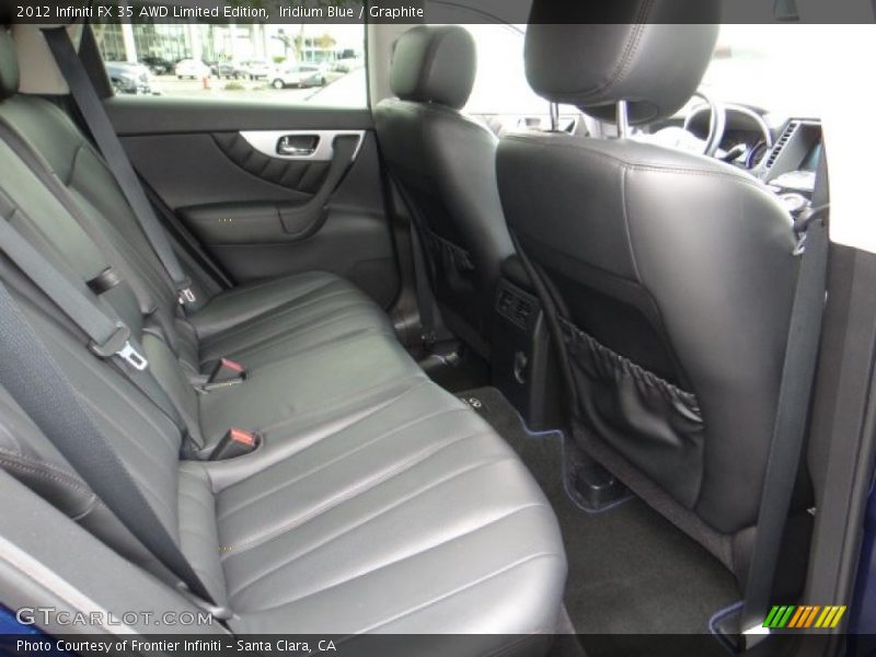 Iridium Blue / Graphite 2012 Infiniti FX 35 AWD Limited Edition