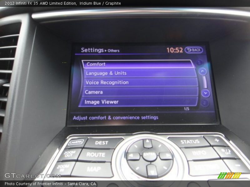 Iridium Blue / Graphite 2012 Infiniti FX 35 AWD Limited Edition