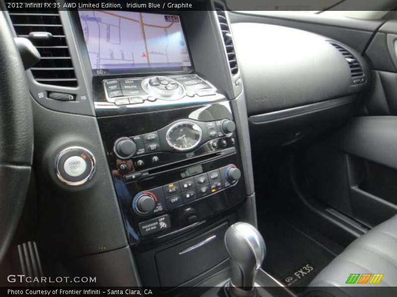 Iridium Blue / Graphite 2012 Infiniti FX 35 AWD Limited Edition
