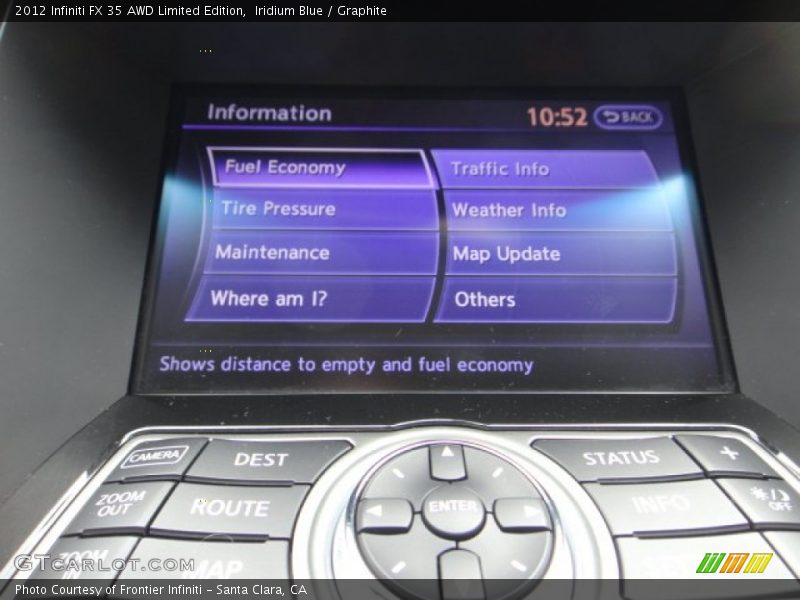 Iridium Blue / Graphite 2012 Infiniti FX 35 AWD Limited Edition