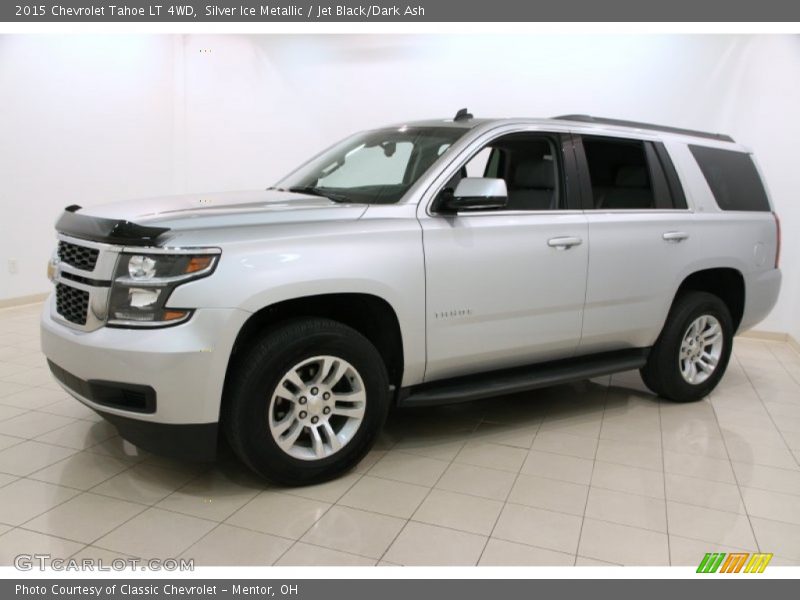 Silver Ice Metallic / Jet Black/Dark Ash 2015 Chevrolet Tahoe LT 4WD