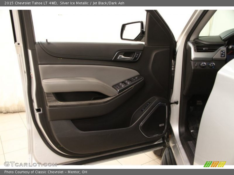 Silver Ice Metallic / Jet Black/Dark Ash 2015 Chevrolet Tahoe LT 4WD