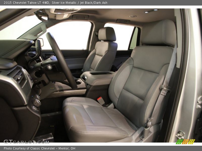 Silver Ice Metallic / Jet Black/Dark Ash 2015 Chevrolet Tahoe LT 4WD