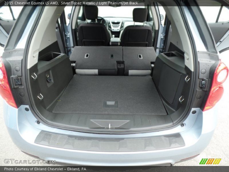 Silver Topaz Metallic / Light Titanium/Jet Black 2015 Chevrolet Equinox LS AWD