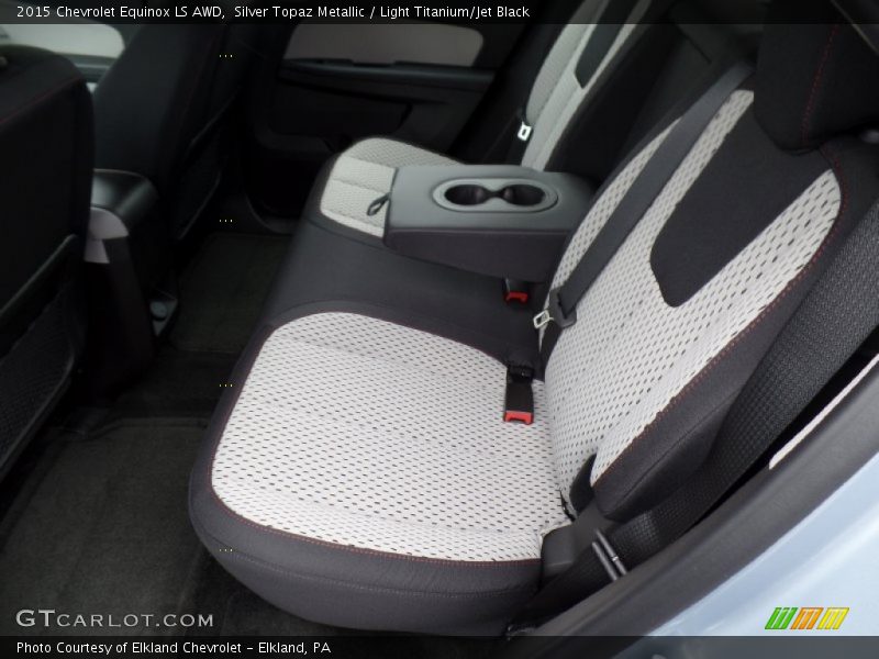 Silver Topaz Metallic / Light Titanium/Jet Black 2015 Chevrolet Equinox LS AWD