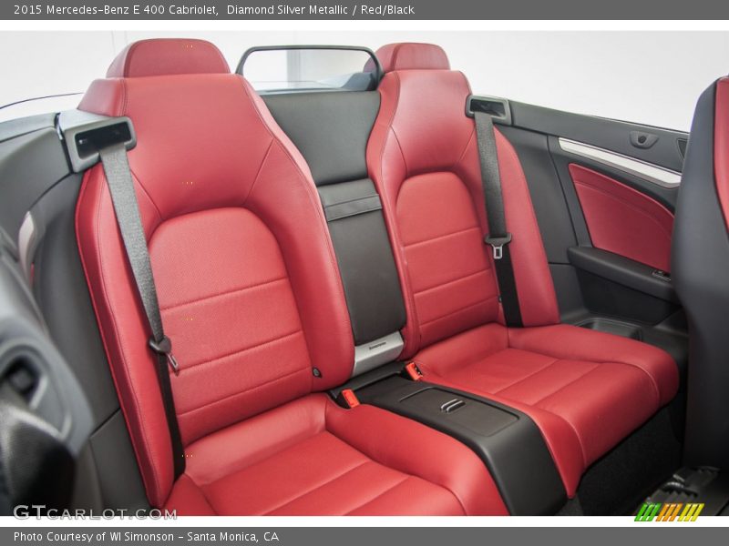 Rear Seat of 2015 E 400 Cabriolet