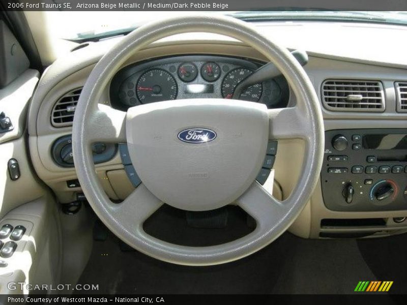 Arizona Beige Metallic / Medium/Dark Pebble Beige 2006 Ford Taurus SE