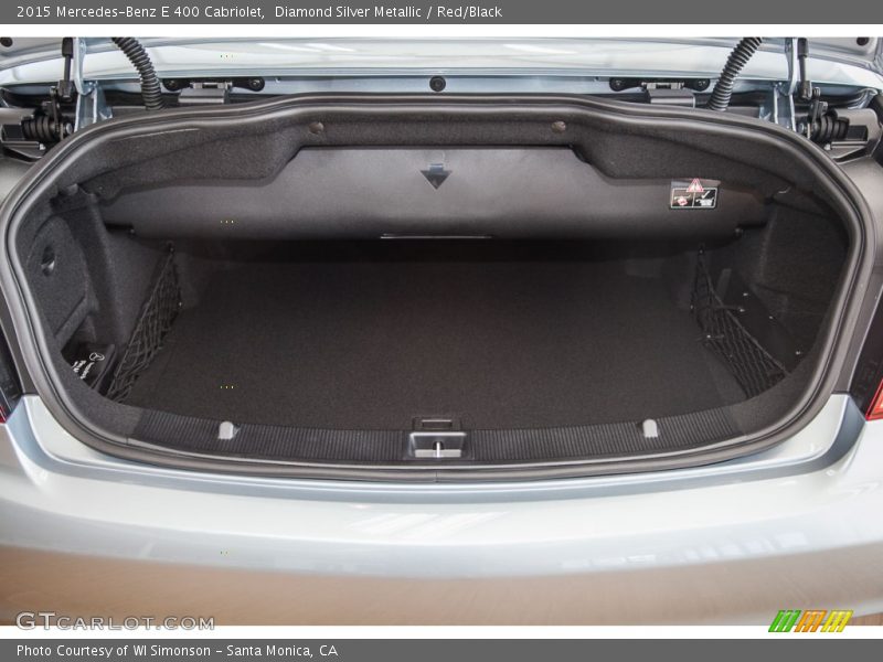  2015 E 400 Cabriolet Trunk