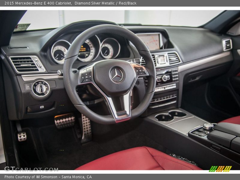  2015 E 400 Cabriolet Red/Black Interior