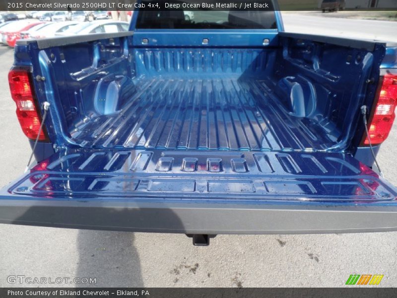 Deep Ocean Blue Metallic / Jet Black 2015 Chevrolet Silverado 2500HD LT Crew Cab 4x4