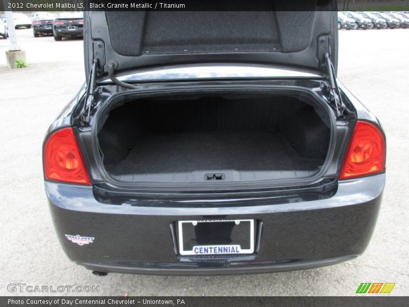 Black Granite Metallic / Titanium 2012 Chevrolet Malibu LS