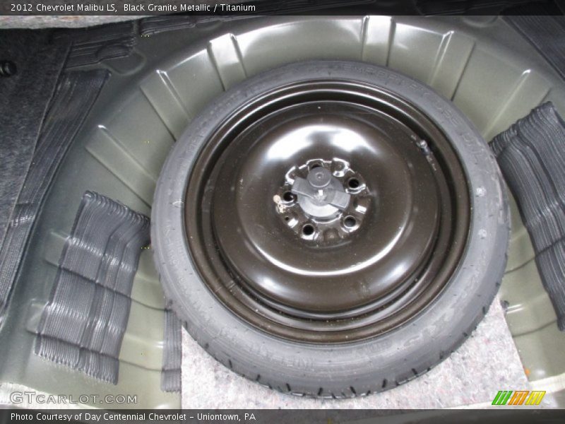 Black Granite Metallic / Titanium 2012 Chevrolet Malibu LS