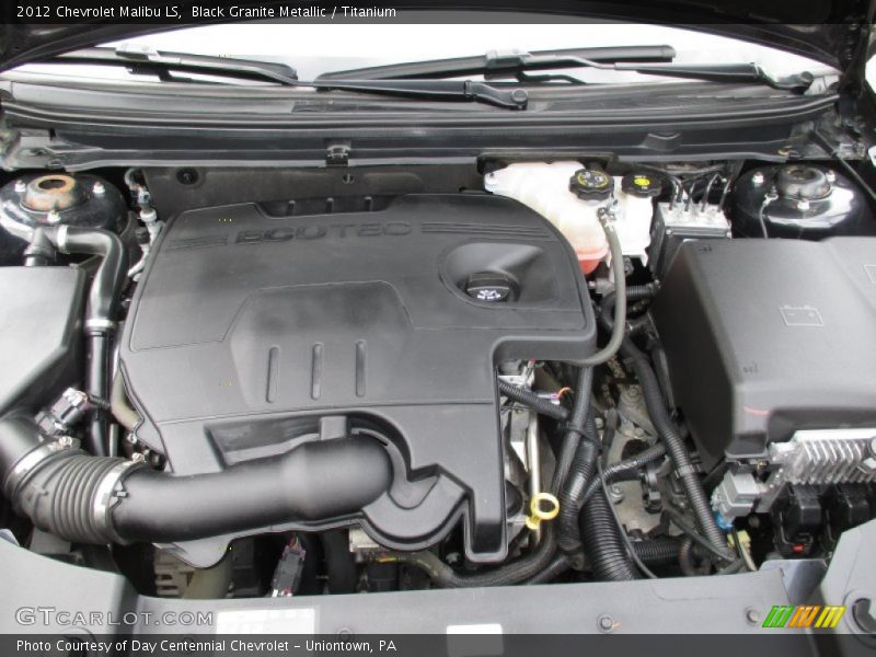 Black Granite Metallic / Titanium 2012 Chevrolet Malibu LS