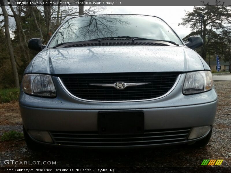 Butane Blue Pearl / Navy Blue 2003 Chrysler Town & Country Limited