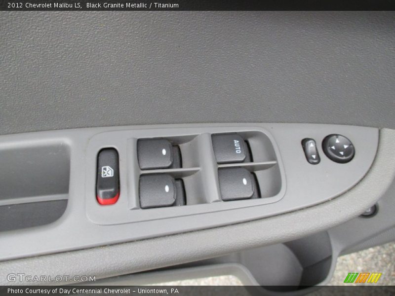 Black Granite Metallic / Titanium 2012 Chevrolet Malibu LS