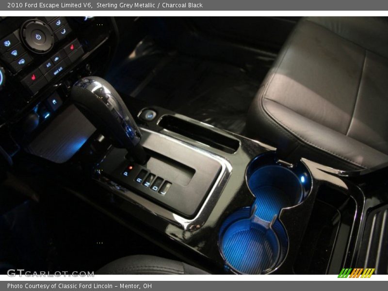 Sterling Grey Metallic / Charcoal Black 2010 Ford Escape Limited V6