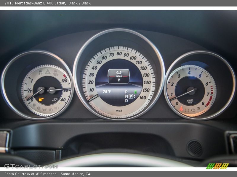  2015 E 400 Sedan 400 Sedan Gauges