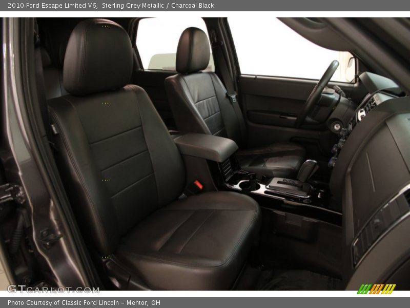 Sterling Grey Metallic / Charcoal Black 2010 Ford Escape Limited V6