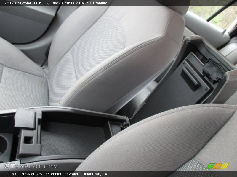 Black Granite Metallic / Titanium 2012 Chevrolet Malibu LS