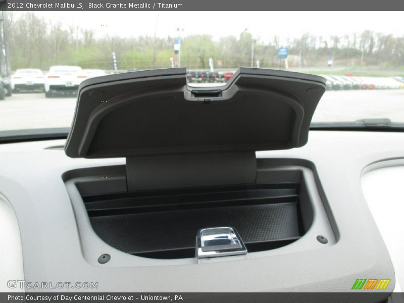 Black Granite Metallic / Titanium 2012 Chevrolet Malibu LS