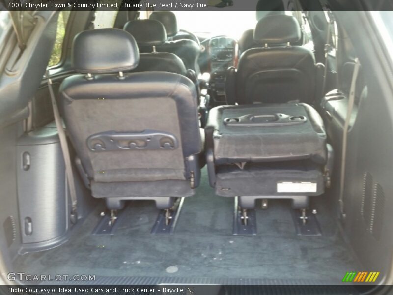 Butane Blue Pearl / Navy Blue 2003 Chrysler Town & Country Limited