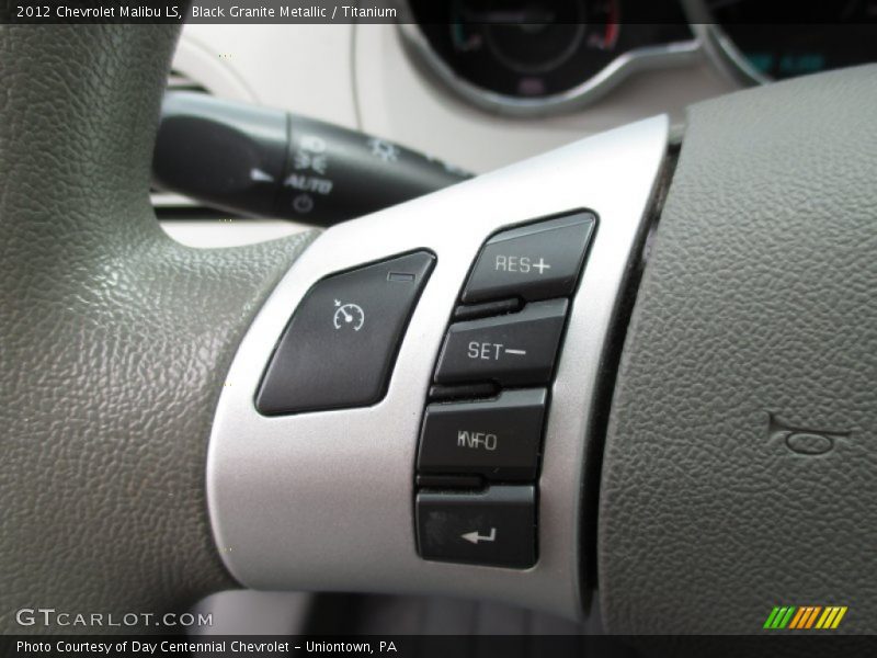 Black Granite Metallic / Titanium 2012 Chevrolet Malibu LS