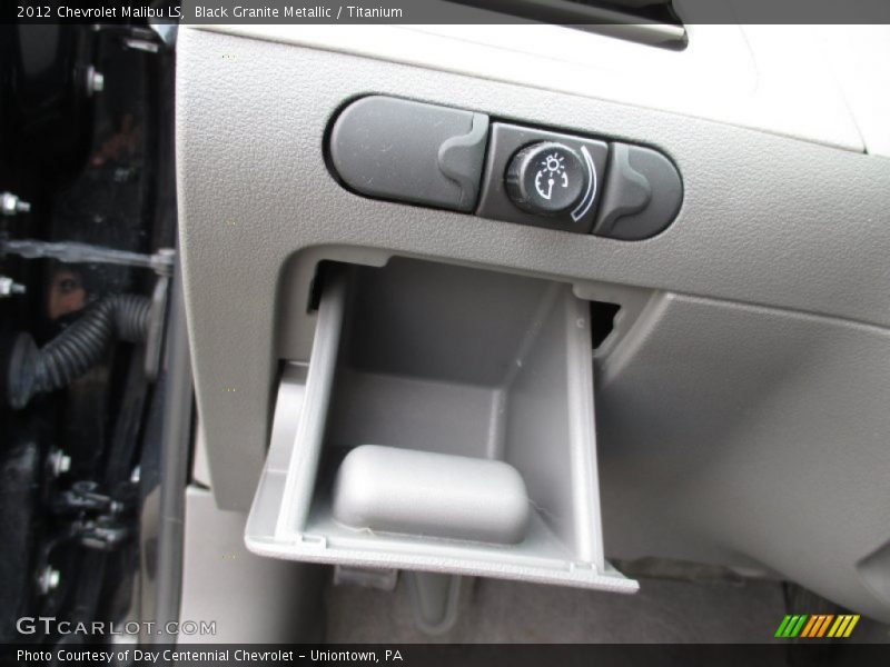 Black Granite Metallic / Titanium 2012 Chevrolet Malibu LS