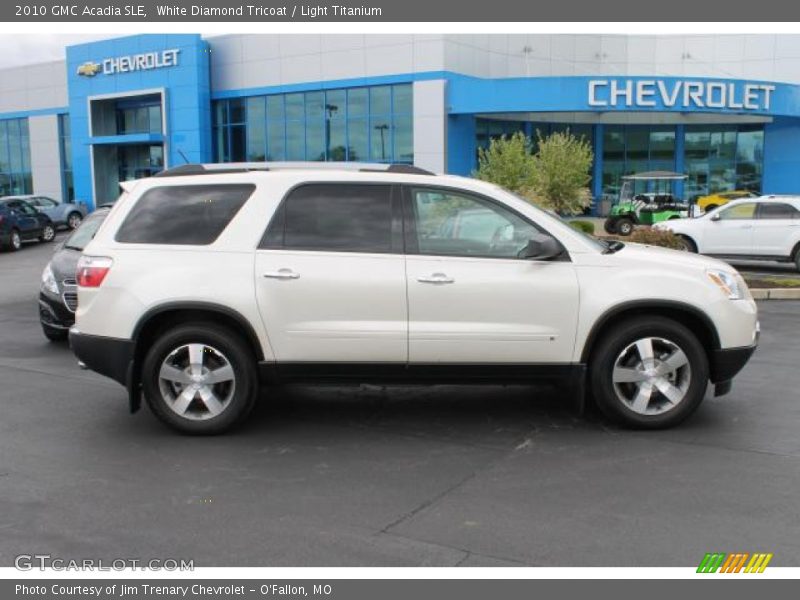  2010 Acadia SLE White Diamond Tricoat