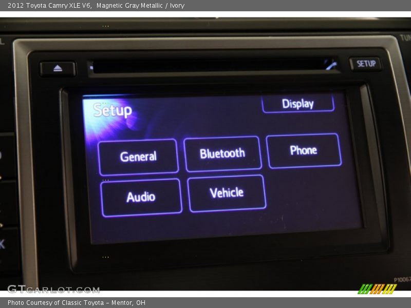 Magnetic Gray Metallic / Ivory 2012 Toyota Camry XLE V6