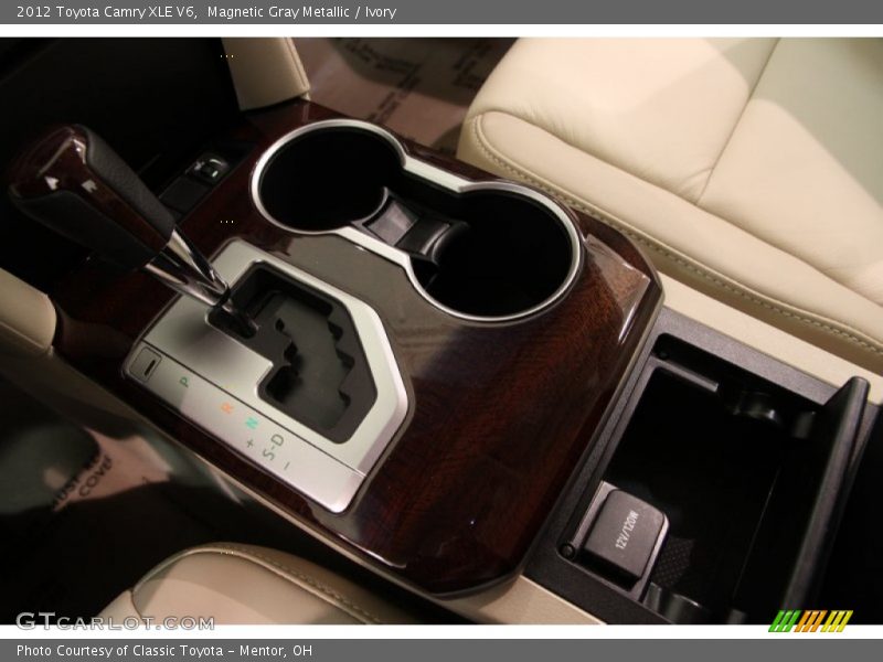 Magnetic Gray Metallic / Ivory 2012 Toyota Camry XLE V6