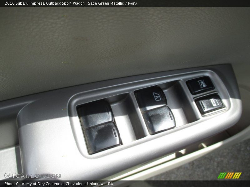 Sage Green Metallic / Ivory 2010 Subaru Impreza Outback Sport Wagon