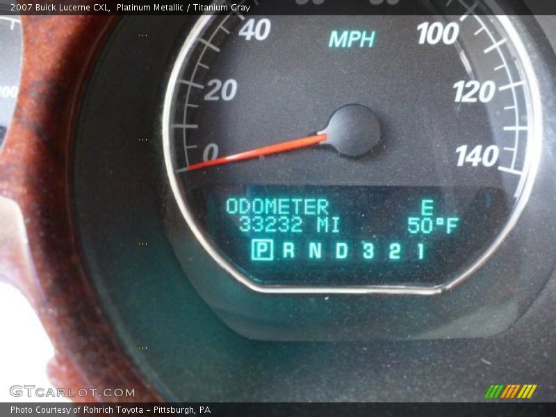 Platinum Metallic / Titanium Gray 2007 Buick Lucerne CXL