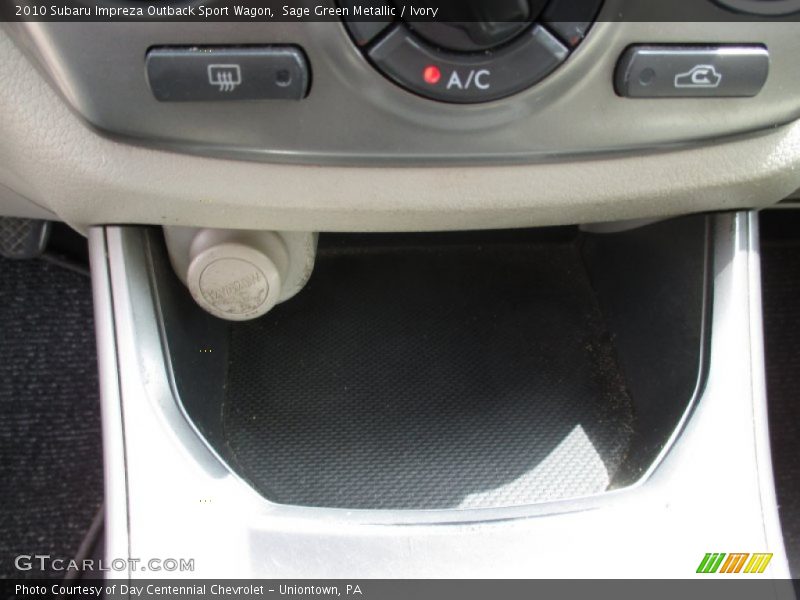Sage Green Metallic / Ivory 2010 Subaru Impreza Outback Sport Wagon