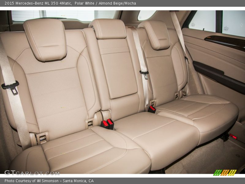 Polar White / Almond Beige/Mocha 2015 Mercedes-Benz ML 350 4Matic