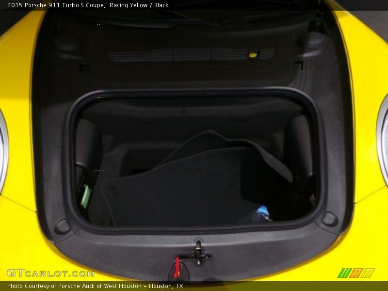  2015 911 Turbo S Coupe Trunk