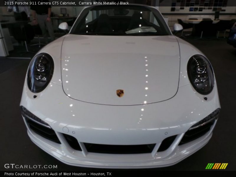 Carrara White Metallic / Black 2015 Porsche 911 Carrera GTS Cabriolet