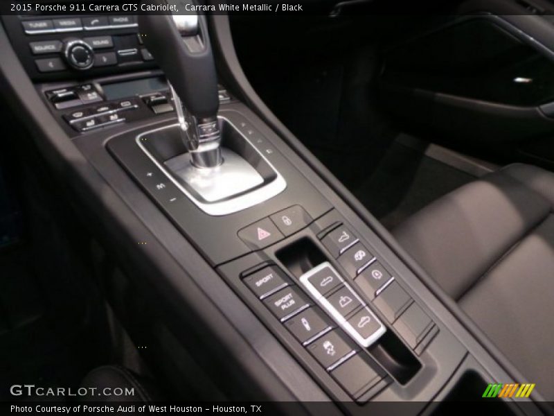 Controls of 2015 911 Carrera GTS Cabriolet
