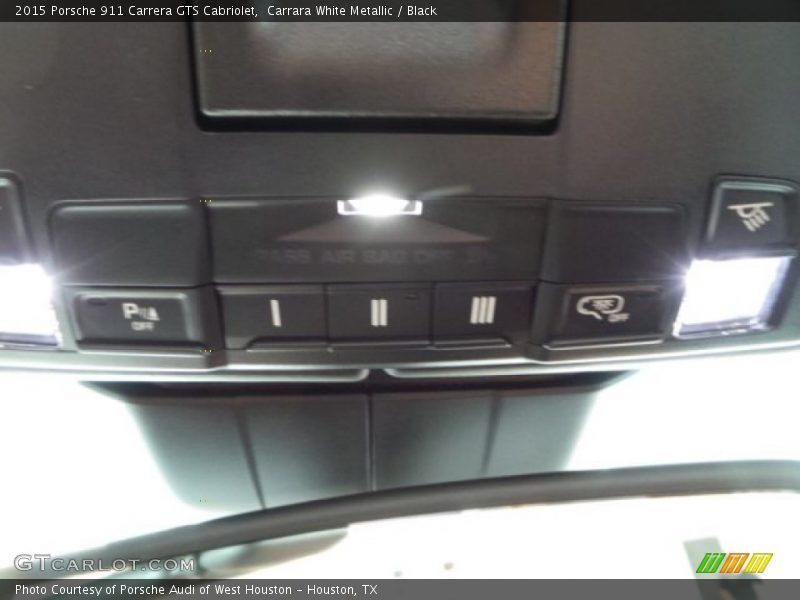 Carrara White Metallic / Black 2015 Porsche 911 Carrera GTS Cabriolet