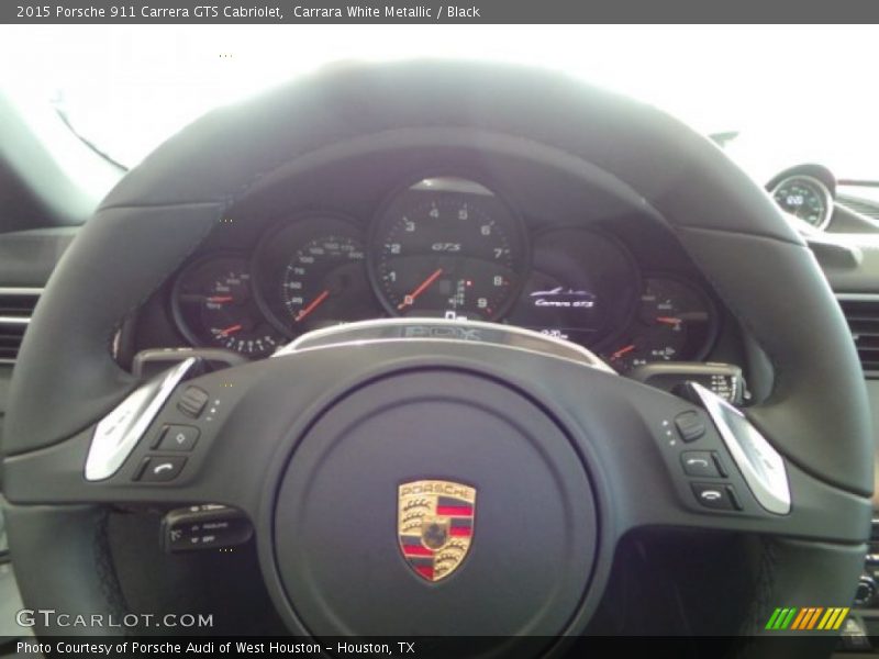 Carrara White Metallic / Black 2015 Porsche 911 Carrera GTS Cabriolet
