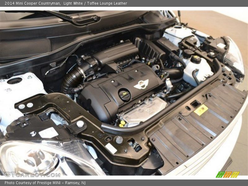 Light White / Toffee Lounge Leather 2014 Mini Cooper Countryman