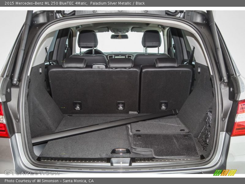 Paladium Silver Metallic / Black 2015 Mercedes-Benz ML 250 BlueTEC 4Matic