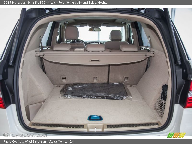 Polar White / Almond Beige/Mocha 2015 Mercedes-Benz ML 350 4Matic