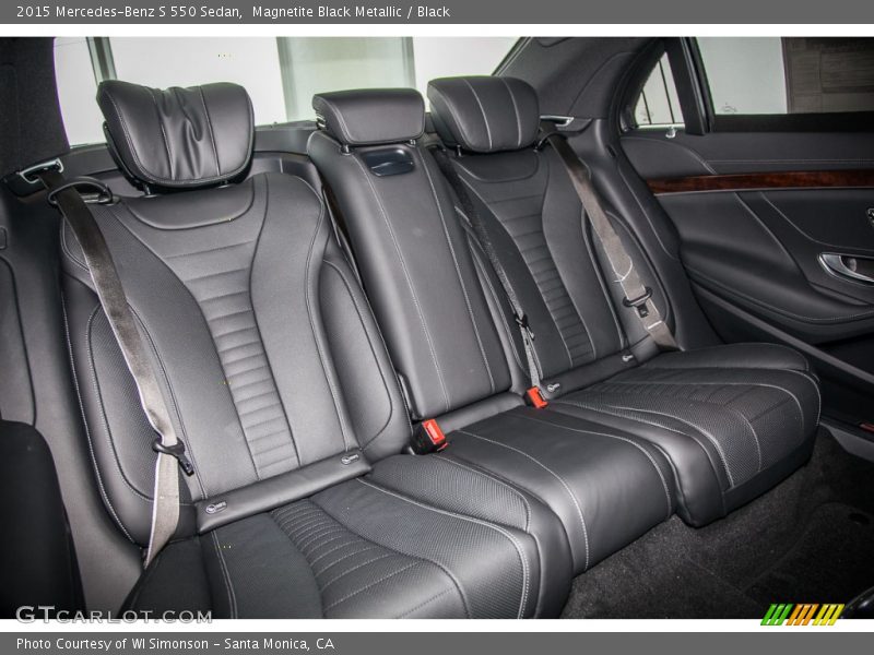 Magnetite Black Metallic / Black 2015 Mercedes-Benz S 550 Sedan