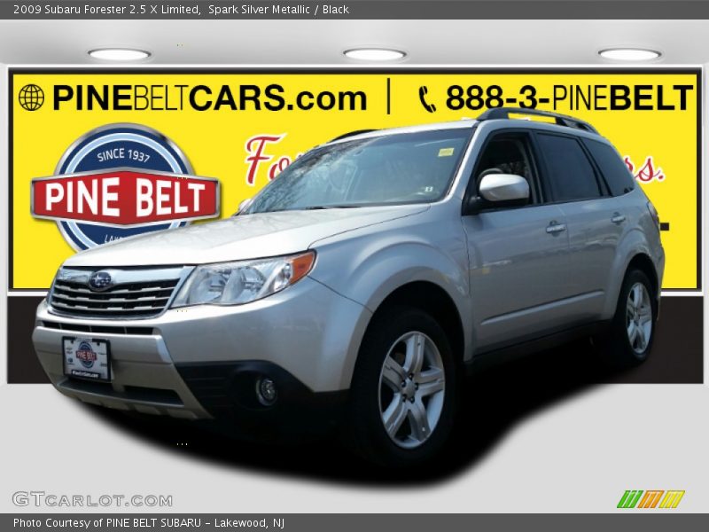 Spark Silver Metallic / Black 2009 Subaru Forester 2.5 X Limited
