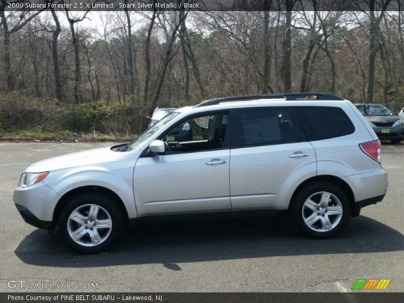 Spark Silver Metallic / Black 2009 Subaru Forester 2.5 X Limited