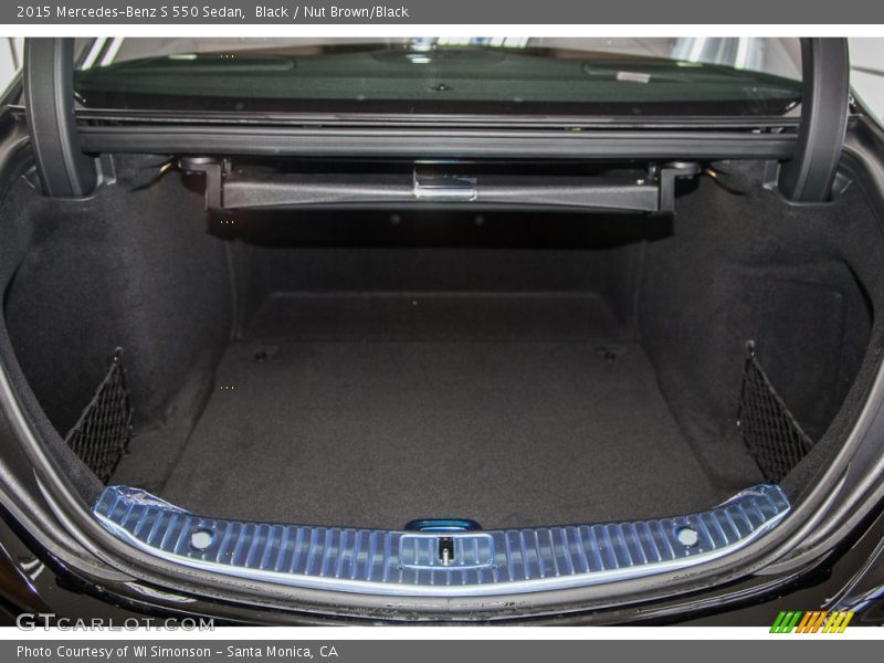 Black / Nut Brown/Black 2015 Mercedes-Benz S 550 Sedan