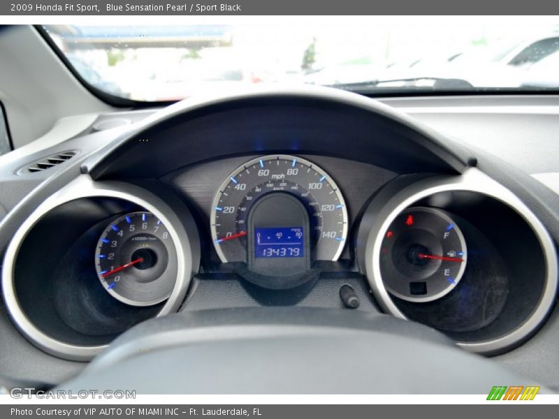  2009 Fit Sport Sport Gauges